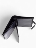 Обложка для документов 3 в 1, TEXTURA, на кнопке: для автодокументов, паспорта и купюр, чёрная - Фото 3