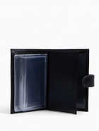 Обложка для документов 3 в 1, TEXTURA, на кнопке: для автодокументов, паспорта и купюр, чёрная - Фото 2