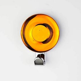 Крючок декоративный «Кольцо» жёлтый