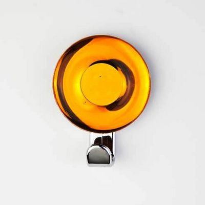Крючок декоративный «Кольцо» жёлтый