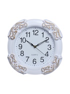 Часы настенные интерьерные «Прага», d=30 см, белые - Фото 1