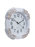 Часы настенные интерьерные «Прага», d=30 см, белые - Фото 2