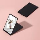 Зеркало складное, 5 × 8,5 см, цвет чёрный - Фото 1