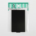 Зеркало складное, 5 × 8,5 см, цвет чёрный - Фото 3