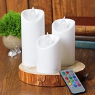 Свеча светодиодная «Романтик», с пультом, набор 3 шт. - Фото 3