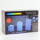 Свеча светодиодная «Тройка», с пультом, набор 3 шт. - Фото 7