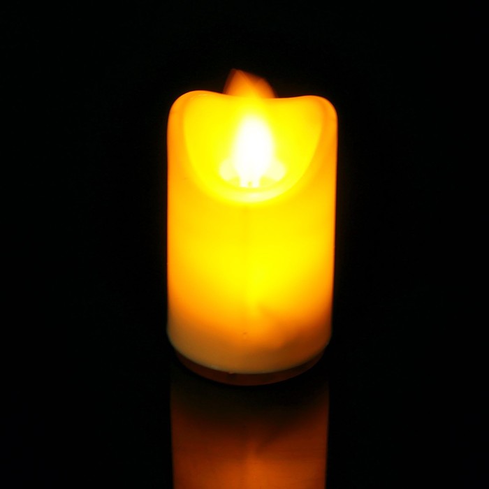 Свеча светодиодная «Свет», горит жёлтым - фото 1925856461