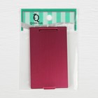 Зеркало складное, 5 × 8,5 см, цвет красный - Фото 2