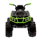 Электромобиль «Квадроцикл», 2 мотора, цвет зеленый (без радиоуправления) - Фото 6