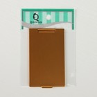 Зеркало складное, 5 × 8,5 см, цвет золотистый - Фото 3