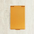 Зеркало складное, 5 × 8,5 см, цвет золотистый - Фото 4