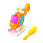 Пластмассовый конструктор для малышей «Вертолётик», 16 деталей, цвета МИКС - Фото 4