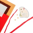 Декор для упаковки подарков «Имбирный пряник», набор для шитья, 22 × 33 × 14 см - Фото 3