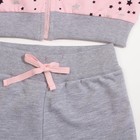 Комплект для девочки (Куртка, Брюки), рост 104 см, цвет светло-розовый CWK 9670 (160) - Фото 8