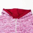 Комплект женский (толстовка, брюки) Мадам-2 цвет бордовый, р-р 52 - Фото 3