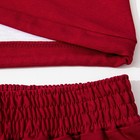 Комплект женский (толстовка, брюки) Мадам-2 цвет бордовый, р-р 52 - Фото 7