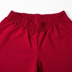 Комплект женский (толстовка, брюки) Мадам-2 цвет бордовый, р-р 52 - Фото 10