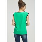 Блуза женская, размер 40, цвет зелёный - Фото 3