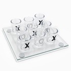 Настольная игра для взрослых «Пьяные Крестики-нолики», 13×13 см, 9 стопок - Фото 1