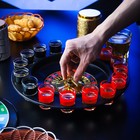 Настольная игра для взрослых «Алко-Вегас», алкогольная рулетка, 29×29 см, 16 рюмок, стопка 5×3.5 см - Фото 3