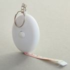 Рулетка с кольцом "Овал" (1 м), белый - Фото 2