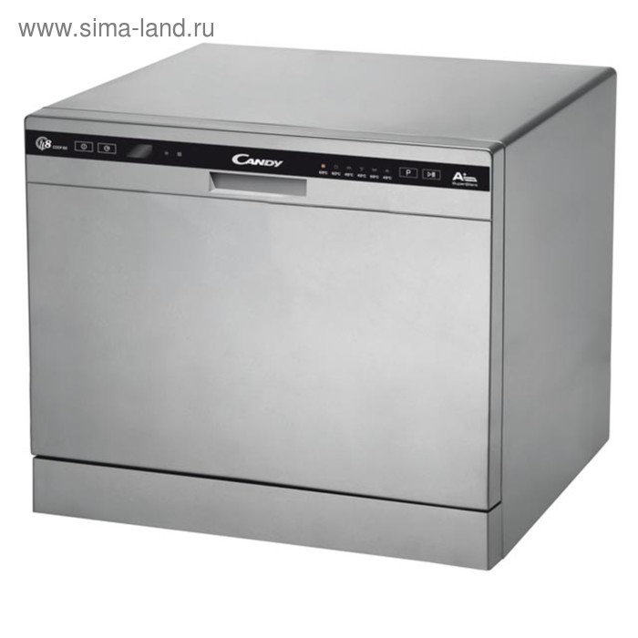 Посудомоечная машина Candy CDCP 8/ES-07, класс А, 8 комплектов, серебристая - Фото 1