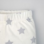 Комплект Крошка Я: джемпер, брюки "Звезда", серый/белый, р.26, рост 74-80 см - Фото 6