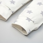 Комплект Крошка Я: джемпер, брюки "Звезда", серый/белый, р.26, рост 74-80 см - Фото 7