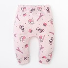 Комплект Крошка Я: джемпер, брюки "Париж", розовый, р.26, 74-80 см - Фото 10