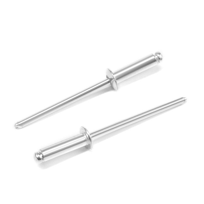 Заклёпки ТУНДРА krep, вытяжные, алюминий-сталь, 3.2×12 мм, неокрашенные, 1000 шт.