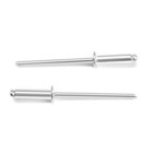 Заклёпки ТУНДРА krep, вытяжные, алюминий-сталь, 3.2×12 мм, неокрашенные, 1000 шт. - Фото 1