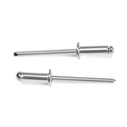 Заклёпки ТУНДРА krep, вытяжные, алюминий-сталь, 4×12 мм, неокрашенные, 500 шт. - Фото 1