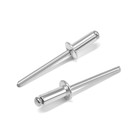 Заклёпки ТУНДРА krep, вытяжные, алюминий-сталь, 4.8×12 мм, неокрашенные, 500 шт. - Фото 1