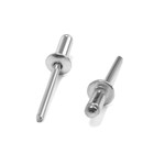 Заклёпки ТУНДРА krep, вытяжные, алюминий-сталь, 4.8×12 мм, неокрашенные, 500 шт. - Фото 3