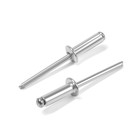 Заклёпки ТУНДРА krep, вытяжные, алюминий-сталь, 4.8×16 мм, неокрашенные, 500 шт. - Фото 1