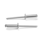 Заклёпки ТУНДРА krep, вытяжные, алюминий-сталь, 4.8×16 мм, неокрашенные, 500 шт. - Фото 2