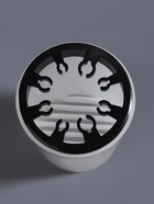 Ёмкость для очистки и хранения кистей, с держателями и крышкой, 200 мл, прозрачная, чёрная - Фото 4