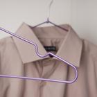 Плечики для одежды детские с антискользящим покрытием, размер 30-34, цвет МИКС - Фото 3