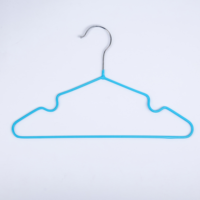 Плечики для одежды детские, размер 30-34, антискользящая, цвет голубой