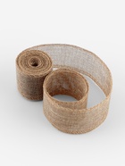Лента текстильная, 50 мм, 4.5±0.5 м, бежевая - Фото 2