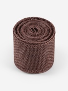 Лента текстильная, 50 мм, 4.5±0.5 м, коричневая - Фото 3