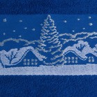 Полотенце махровое "Ночь в канун Рождества" 30х70 см 100% хл, 370гр/м2 - Фото 3