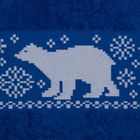 Полотенце махровое Collorista "Белые медведи" 50х90 см 100% хлопок, 370гр/м2 - Фото 3