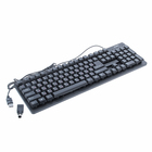Клавиатура Sven Standard 301, проводная, мембранная, 105 клавиш, USB+PS/2, чёрная - Фото 1