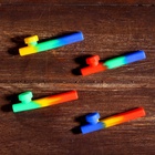 Трубка курительная, с крышкой, 2×8.5×1.5 см, микс - фото 45222831