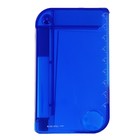Блокнот А7 30л обложка пластик с ручкой,закладки липкие,лупа,синий - Фото 2