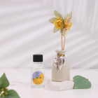 Набор подарочный с диффузором «Ваза с цветком» апельсин, «Богатство Аромата» - Фото 5