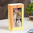 Набор подарочный с диффузором «Ваза с цветком» шоколад, «Богатство Аромата» - Фото 7