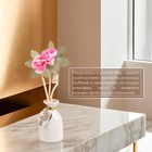 Набор подарочный с диффузором «Ваза с цветком» шоколад, «Богатство Аромата» - Фото 2