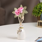 Набор подарочный с диффузором "Ваза с цветком" орхидея, "Богатство Аромата" - Фото 2